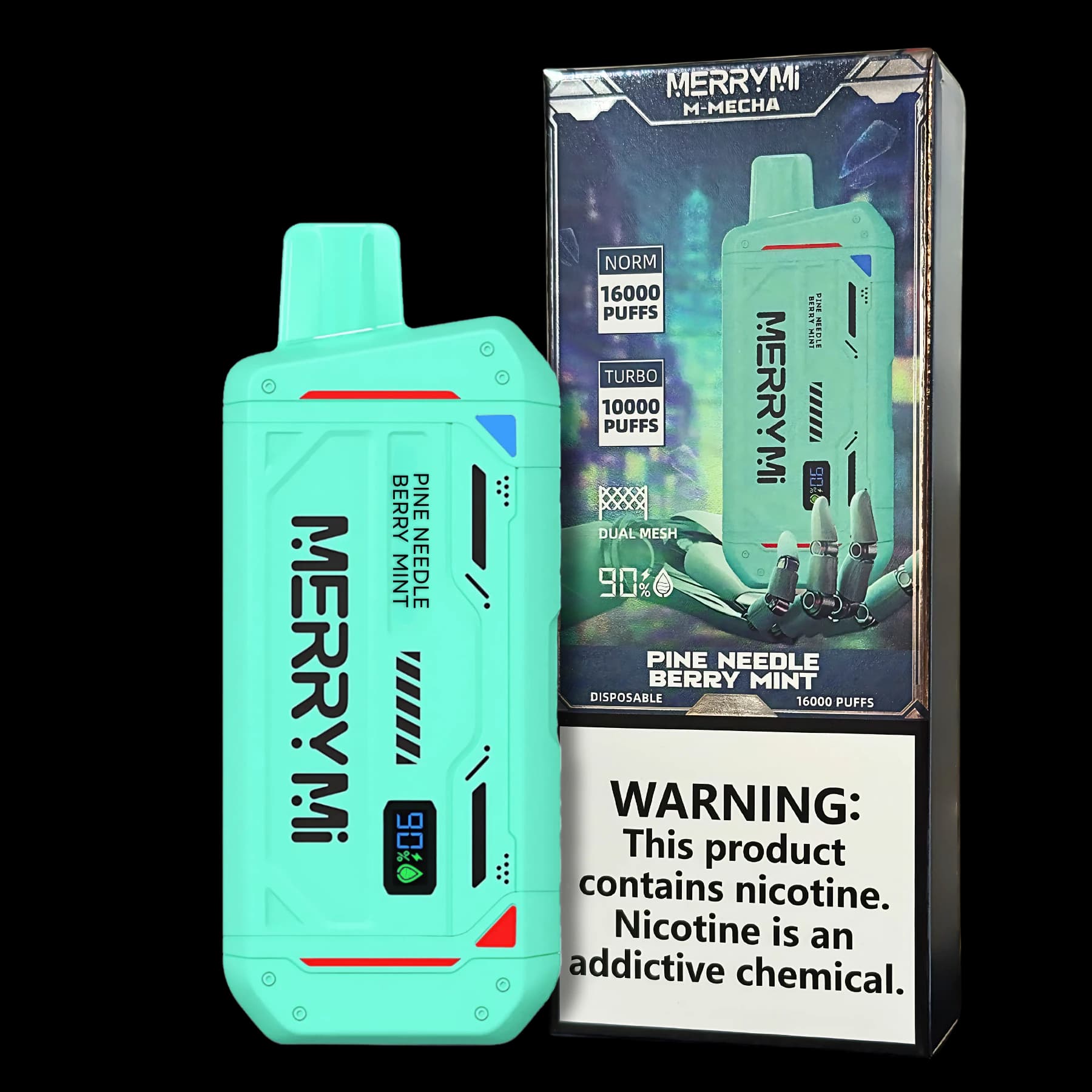 Merry Mi Mecha 16k -  Pine Needle Berry Mint